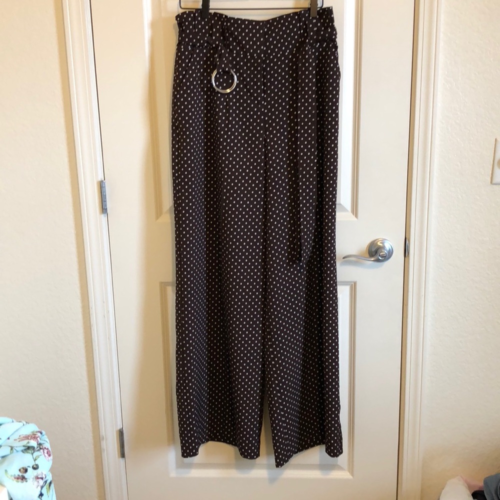 Polka Dot Palazzo Pants